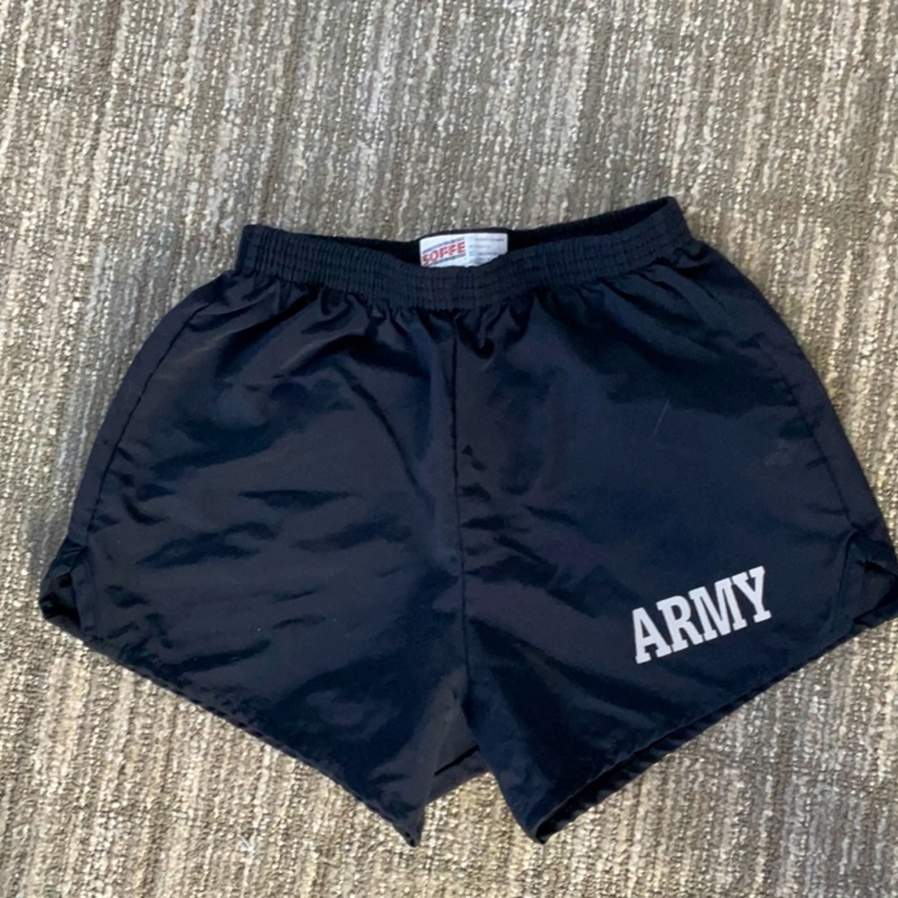 Shorts they have and are a size M in girls